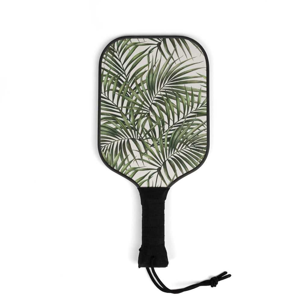 Palm Leaf Pickleball Set (2 Paddles + 2 Balls)