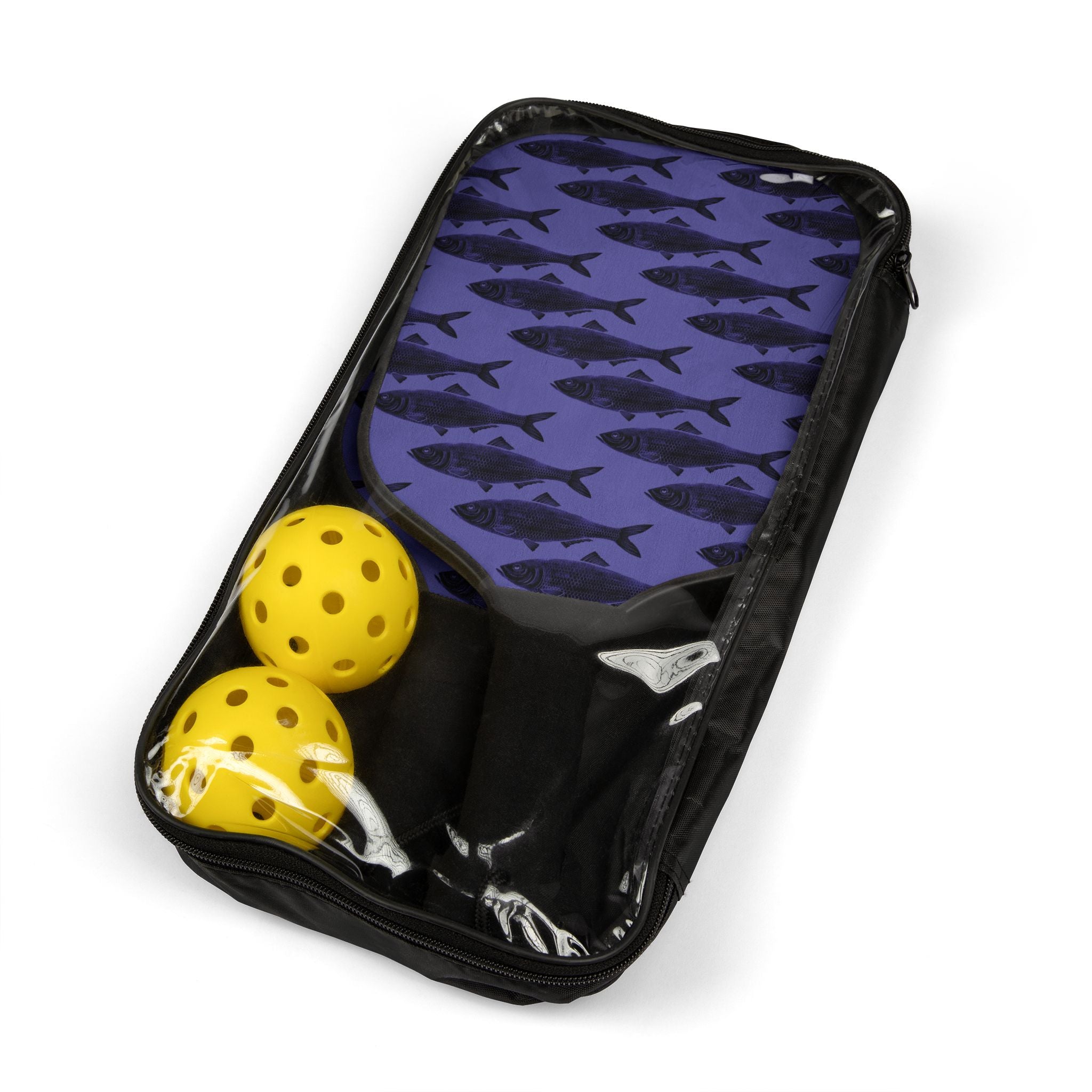 Dark Fish Pickleball Set (2 Paddles + 2 Balls)