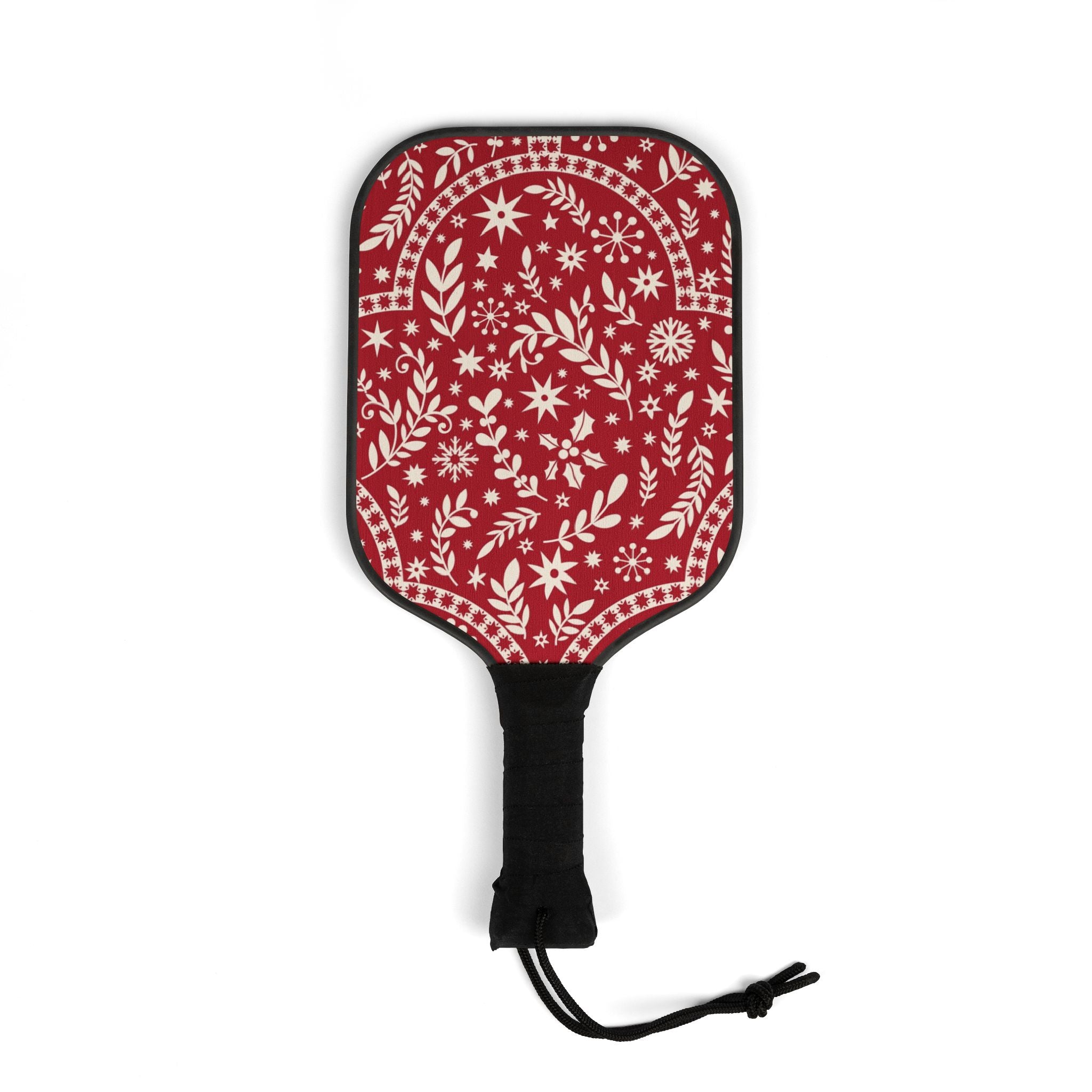 Red Bandana Pickleball Set (2 Paddles + 2 Balls)