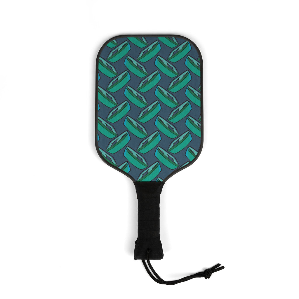 Teal Boat Pickleball Set (2 Paddles + 2 Balls)