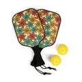 Hawaiian Floral Pickleball Set (2 Paddles + 2 Balls)